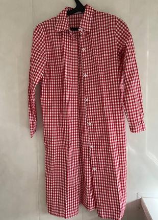 Сорочка максі з розрізами ,рубашка максі