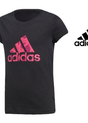 Підліткова оригінальна футболка для дівчинки adidas 13-14 років