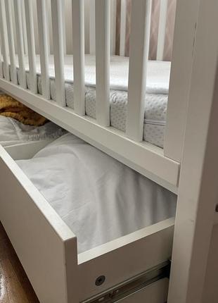 Детская кровать veres с двусторонним матрасом aloe vera + подарок9 фото