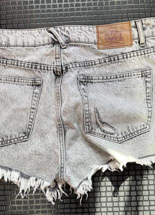 Шорти, джинсові сірі шорти, нові, 38 р, м4 фото