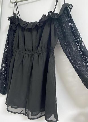 Блуза нова ,чорного кольору