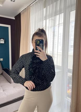 Сорочка в горошок