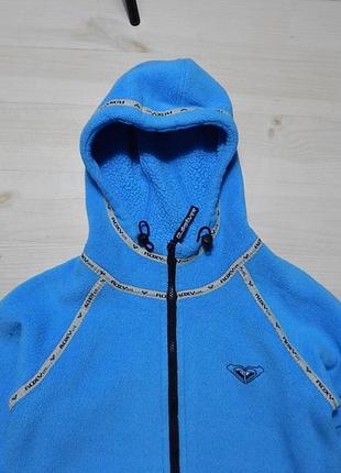 Флісова кофта худі vintage y2k roxy quiksilver hooded fleece jacket2 фото