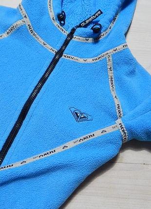 Флісова кофта худі vintage y2k roxy quiksilver hooded fleece jacket3 фото