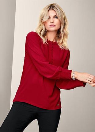 Розкішна стильна жіноча блузка, блуза від tcm tchibo (чібо), німеччина, s-m