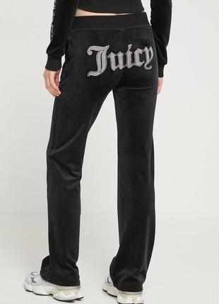 Велюрові спортивні штани juicy couture10 фото