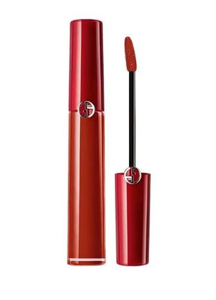 Рідка помада блиск для губ giorgio armani lip maestro 423 chishui. об‘єм. 6.5 ml.