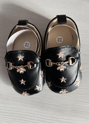 🖤туфельки gucci пінетки на дівчинку, немовля🖤2 фото