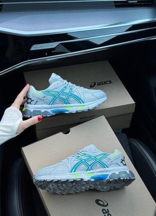 Женские кроссовки asics gel-kahana 8 grey mint 36-37-38-39-407 фото