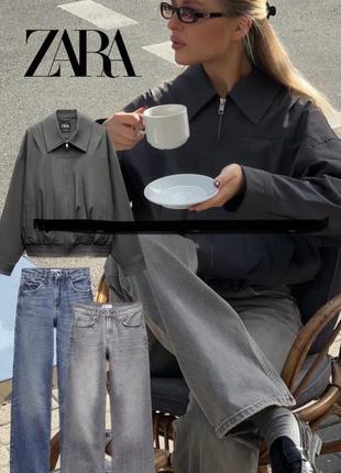 Бомбер zara куртка ветровка6 фото