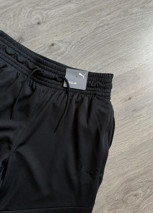 Легкі спортивні чорні штани джогери майже галіфе пума puma