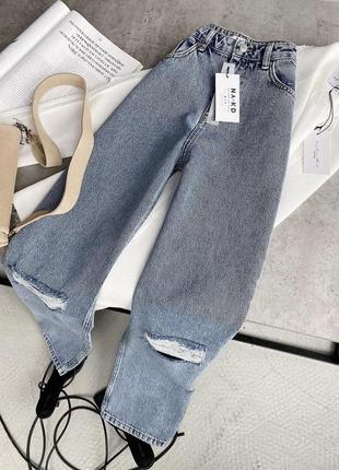 Zara mango asos pull&bear new na-kd cos новые 32/34 размер джинсы прямие оригинал джинсы клеш палаццо рваные na-kd на девочку высокую6 фото