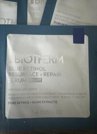 Антивіковий крем з ретинолом biotherm3 фото