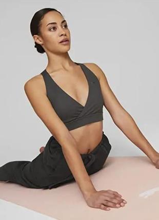 Спортивний топ жіночий puma md imp yogini cross over bra оригінал2 фото