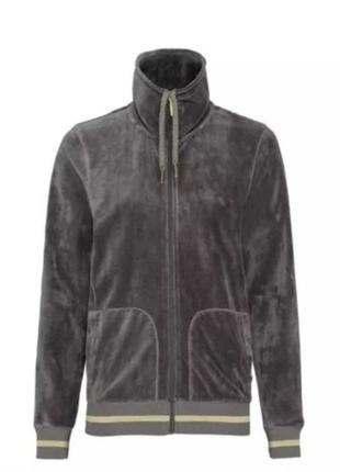 Велюрова олімпійка esmara - сіра s