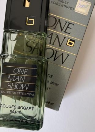 Оригінал bogart one man show 100 ml з кремом ( богарт ван мен шоу ) туалетна вода