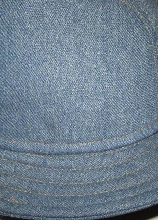 Синяя шляпа джинс3 фото