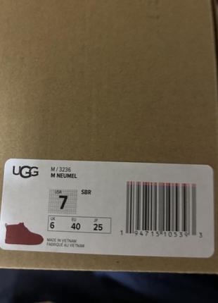 Ugg neumel boot red8 фото