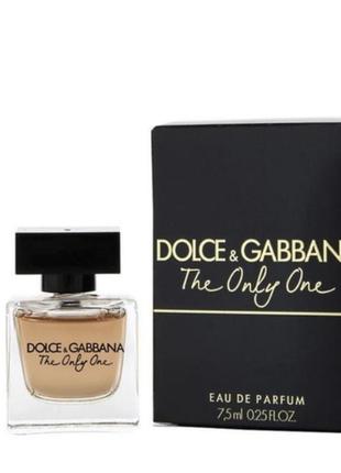 Оригінал міні dolce gabbana the only one 7,5 ml ( дольче габбана онлі ван ) парфумована вода