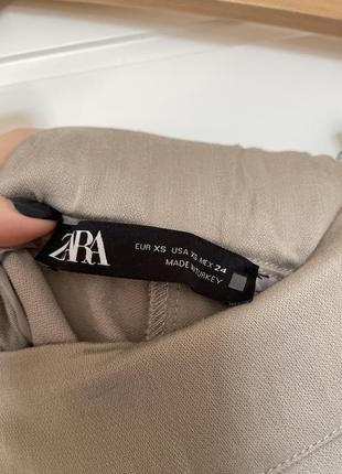 Широкі вільного крою брюки / штани від бренда zara2 фото