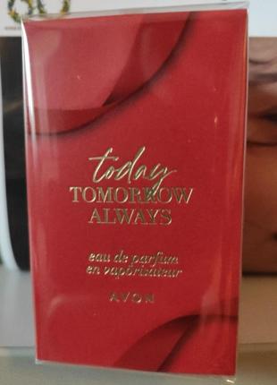 Парфюмированная вода today tomorrow always avon 30 ml