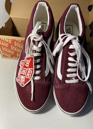 Vans низькі кеди old skool port royale6 фото