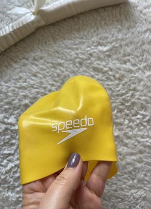 Силіконова шапочка для плавання speedo3 фото