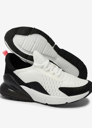 Спортивные кроссовки для бега, чёрно белые кроссовки, беговые кроссовки, кроссы, кросовки, кросы9 фото