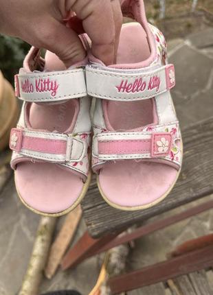 Босоніжки hello kitty 26 р.