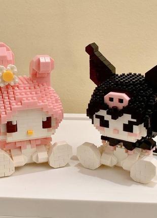 Конструктор lego kuromi куроми melody мелоди хеллоу китти hello kitty2 фото