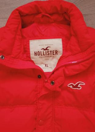 Пухова безрукавка hollister2 фото