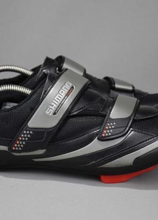 Shimano sh-r064 spd-sl spd веловзуття велотуфлі чоловічі. камбоджа. оригінал. 45-46 р./29.5 см.