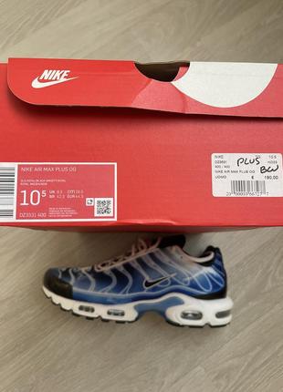 Кросівки nike air max plus og dz3531-4003 фото