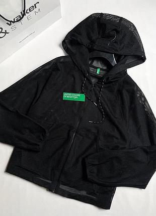 Дуже крута кофта в сіточку від benetton