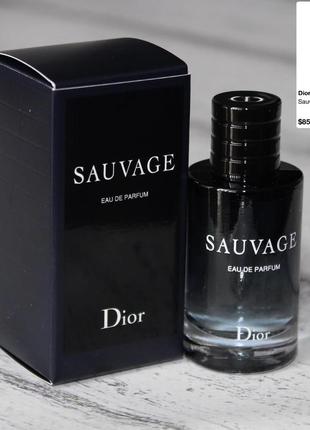 Dior sauvage фірмова мініатюра 10мл оригінал1 фото