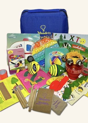 Ігровий дитячий набір для подорожей 1-1.5 р