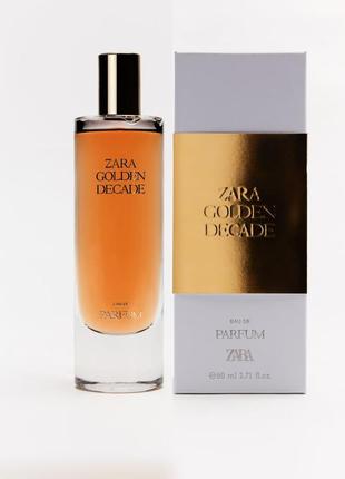 Духи zara golden decade 80ml eau de parfum духи zara