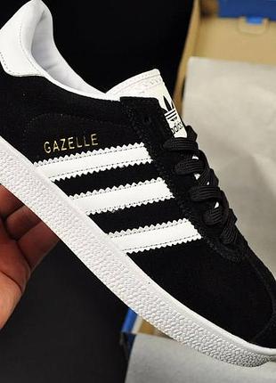 Хіт-сезону👟чоловічі кросівки adidas gazelle black