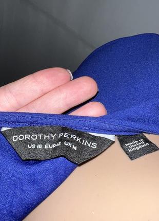 Сукня жіноча синього кольору dorothy perkins розмір m/l4 фото