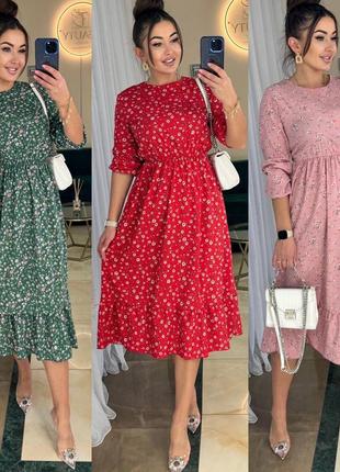 Плаття, сукня. розміри: 42-44,46-48, 50-52. кольори: чорний,білий,блакитний,зелений,червоний,рожевий