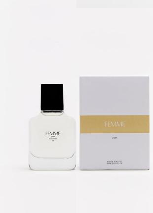 Духи zara femme 30ml eau de toilette парфуми zara femme1 фото