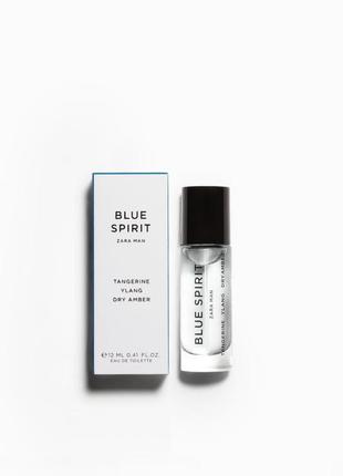 Чоловіча туалетна вода zara blue spirit 12ml парфуми zara blue spirit духи zara seoul silver zara1 фото