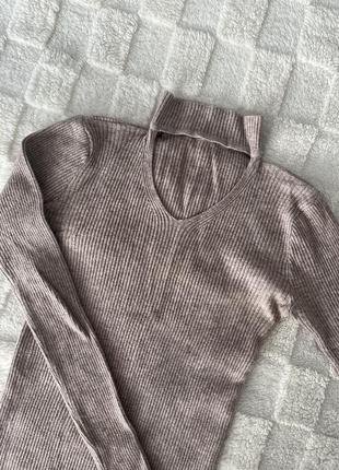 Лонгслів беж