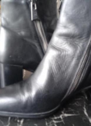 Женские ботинки полусапожки челси ботильоны черевики чобітки стильні базові шкіра кожа демисезон на весну зара zara7 фото