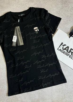 Жіноча футболка karl lagerfeld