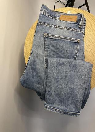 Базові прямі джинси zara slim fit3 фото