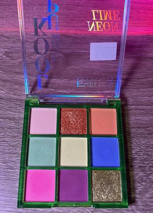 Палетка тіней eveline cosmetics look up eyeshadow palette3 фото