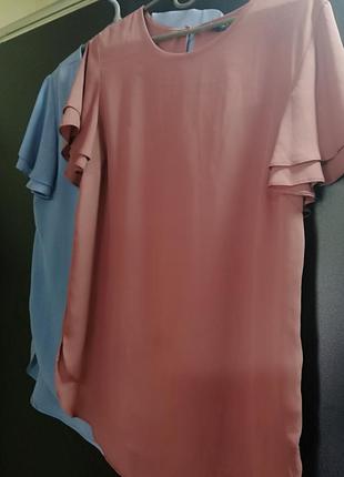 Блуза h&m, нежный цвет.7 фото
