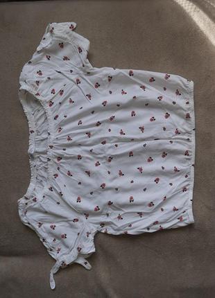 Футболка, топ, блузка на дівчинку 12-13років, 158см, h&m, нова.