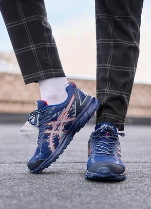 Asics gel fujitrabuco 5 blue2 фото